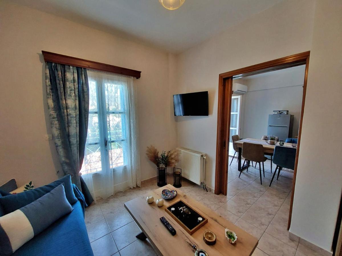 Апартаменты Anemone Bleu-Sea View-200M From Chora Pedestrian Андрос Экстерьер фото